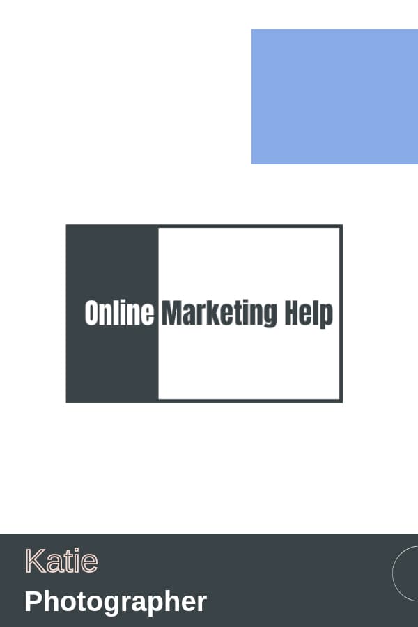 Katie, Photographer at Online Marketing Help