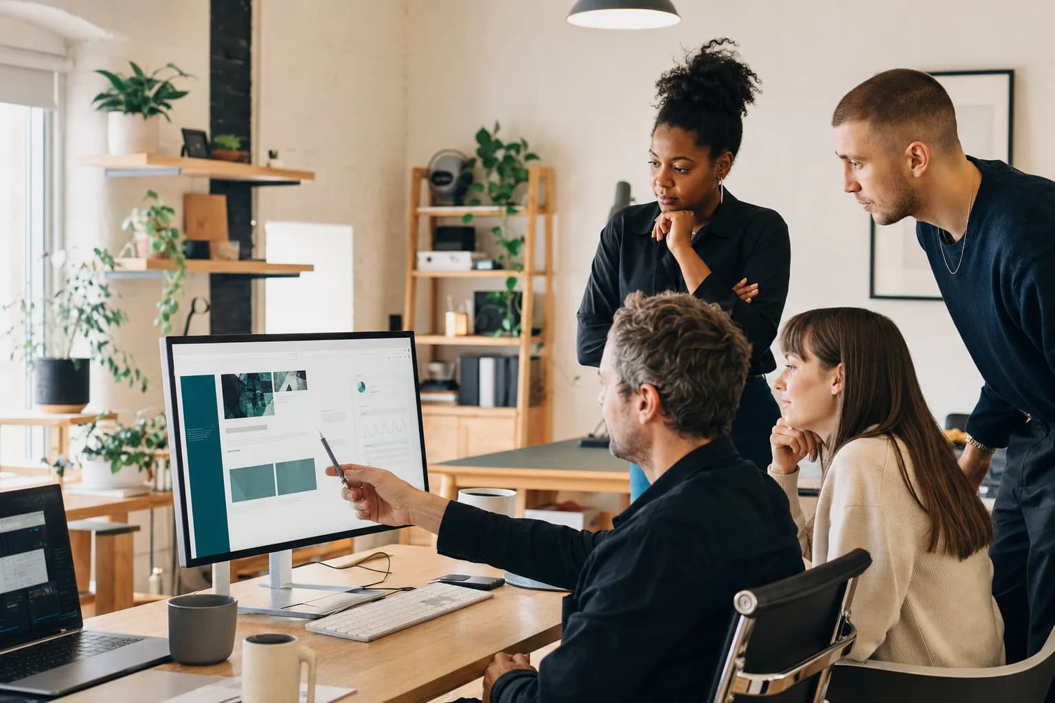 Online Marketing Help team planning a digital marketing strategy