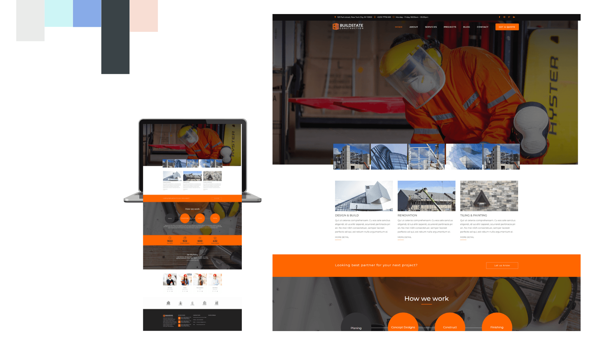 New Website Theme Design Experts UK