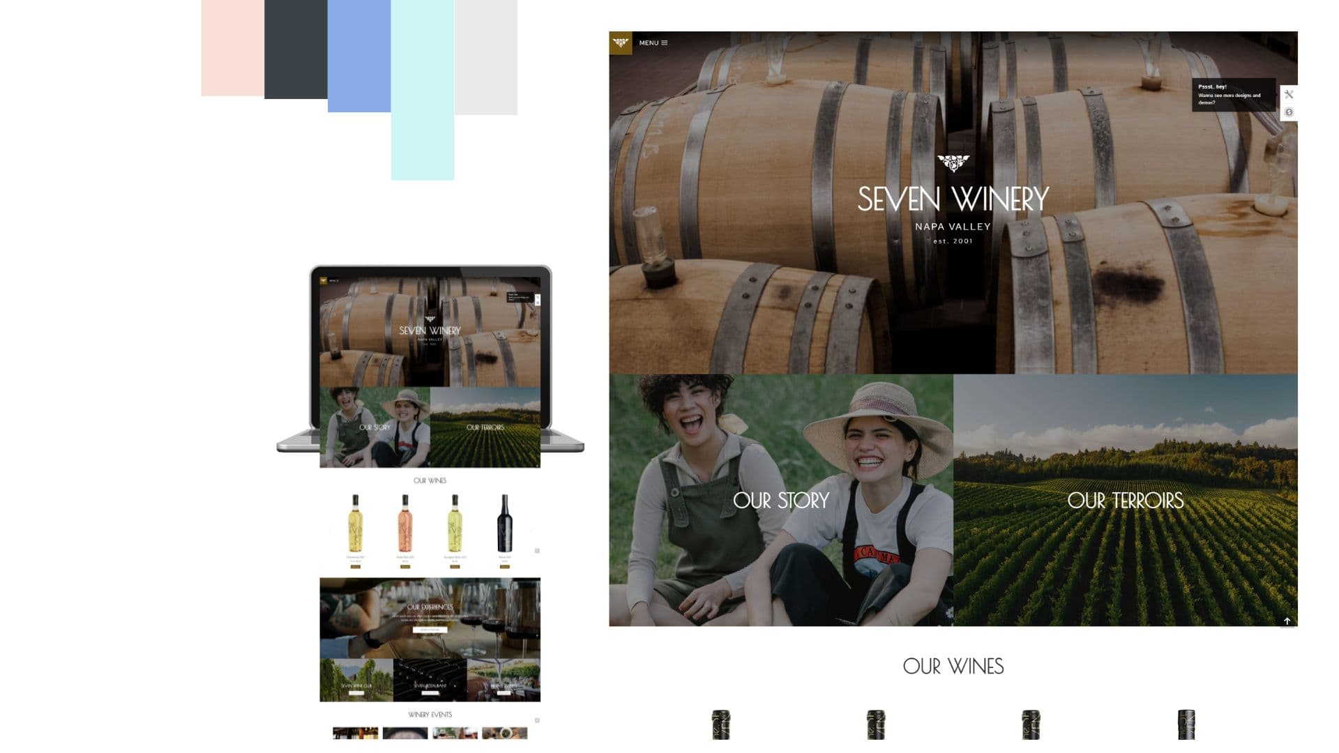 Responsive eCommerce Marketing Assistance Design