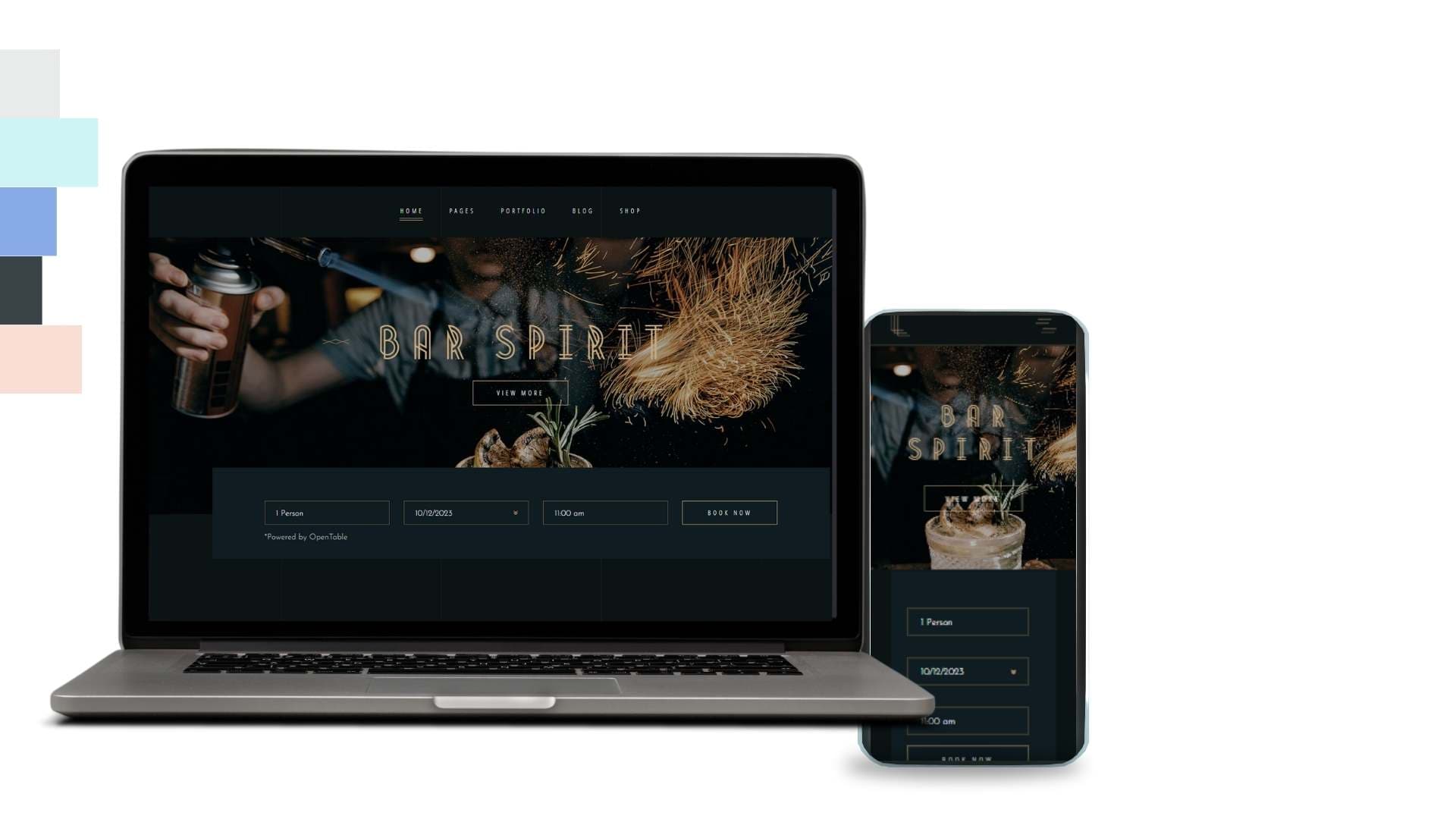 Restaurant Website Theme