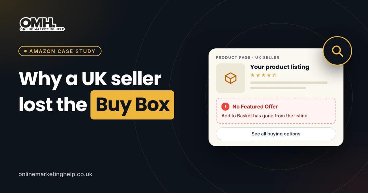 Amazon Seller Central showing missing reference-price fields