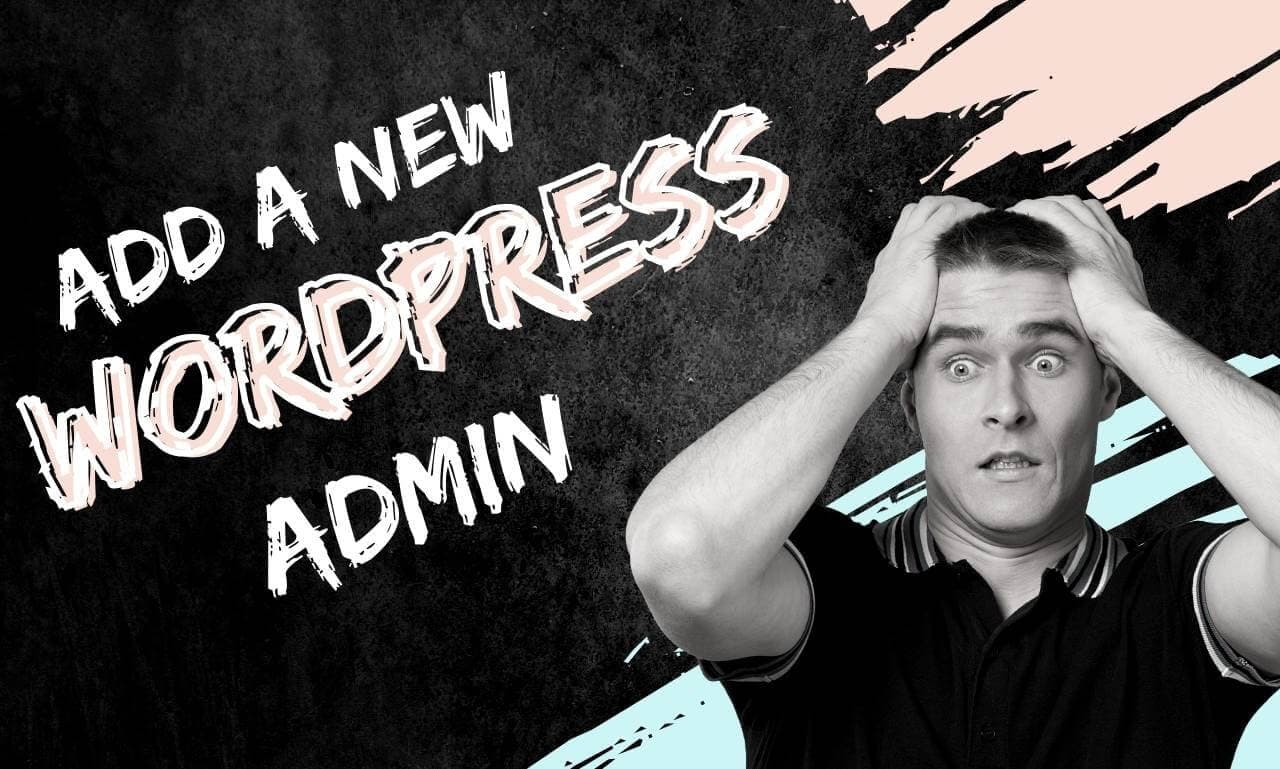 WordPress Admin New User