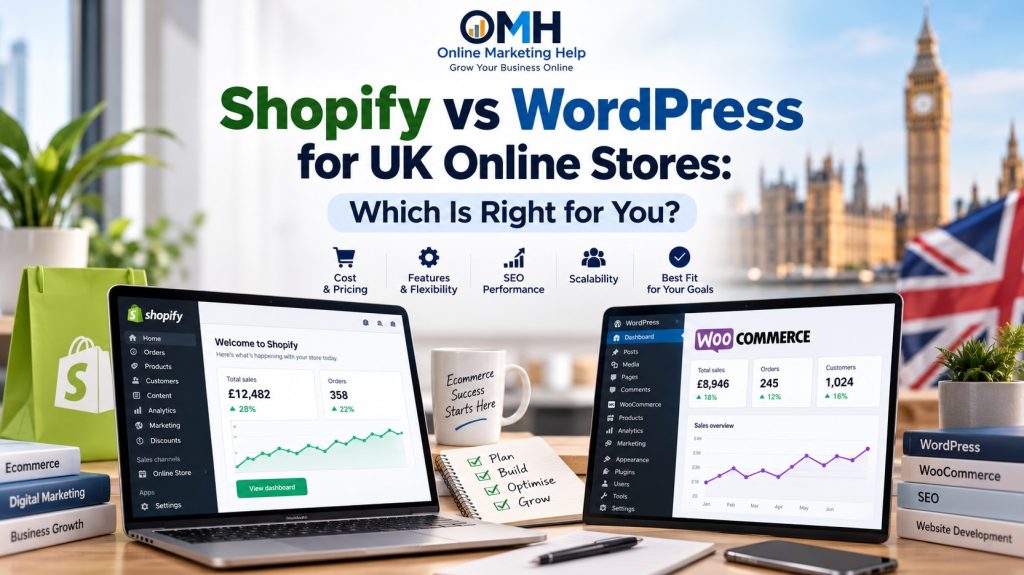 shopify vs wordpress uk